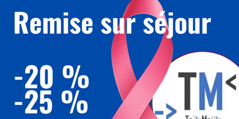 TatîeMamîe, membre du réseau des Hébergeuses solidaires, soutient Octobre Rose en Bretagne